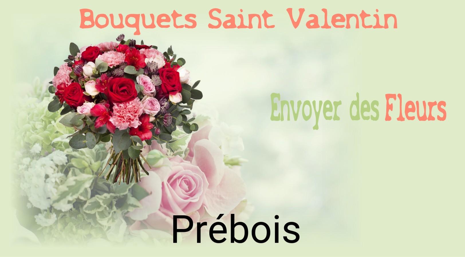 Roses de Saint-Valentin livrées à Prébois