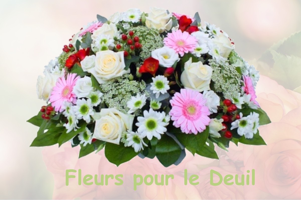 fleurs deuil PREBOIS